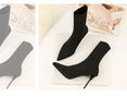 Stretch Ankle High Heels Sock Boots