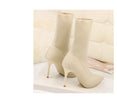 Stretch Ankle High Heels Sock Boots