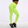 High Waist Push Up Jacquard Fitness Yoga Pants