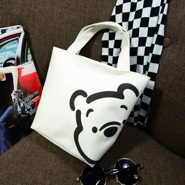 Casual Mickey Mouse trend Canvas Handbags