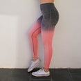 High Waisted Women Ombre Seamless Leggings