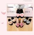 Love Heart Cotton Slippers