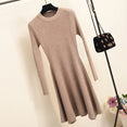 Casual Long Sleeve Sweater Dress