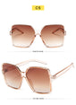 Square Oversized Shades Sunglasses