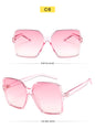 Square Oversized Shades Sunglasses