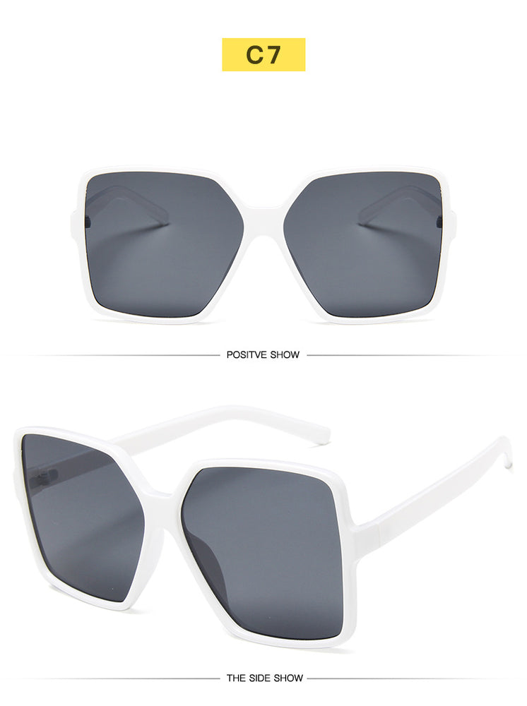 Square Oversized Shades Sunglasses