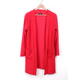 Elegant Pocket Cardigan Women Long Sleeve Jacket