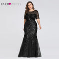 Elegant Evening Lace Appliques Mermaid Gowns Dress