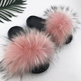 Flip Flop Indoor Fur Warm Slippers