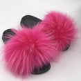 Flip Flop Indoor Fur Warm Slippers