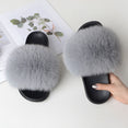 Flip Flop Indoor Fur Warm Slippers