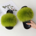 Flip Flop Indoor Fur Warm Slippers