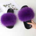 Flip Flop Indoor Fur Warm Slippers