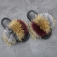 Flip Flop Indoor Fur Warm Slippers