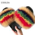 Flip Flop Indoor Fur Warm Slippers