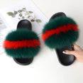 Flip Flop Indoor Fur Warm Slippers