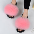 Flip Flop Indoor Fur Warm Slippers