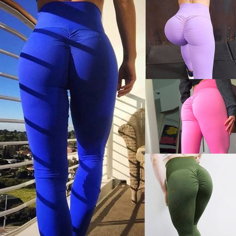 High Waist Women Stretchy Push up Leggings