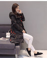 Elegant Long Sleeve Warm Office Lady Parkas Women Jacket