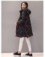 Elegant Long Sleeve Warm Office Lady Parkas Women Jacket