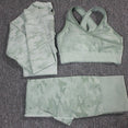 Gym Fitness Camouflage Camo Yoga Set