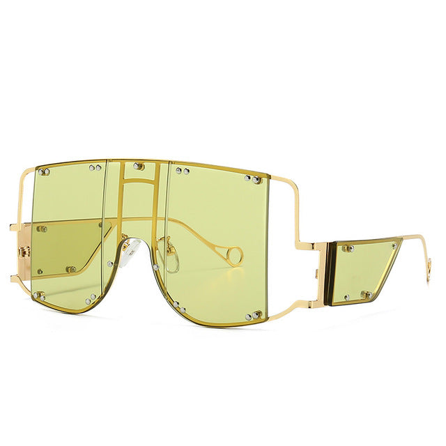 Luxury Rihanna Square Oversized Sunglasses