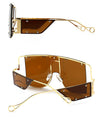 Luxury Rihanna Square Oversized Sunglasses