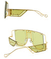 Luxury Rihanna Square Oversized Sunglasses