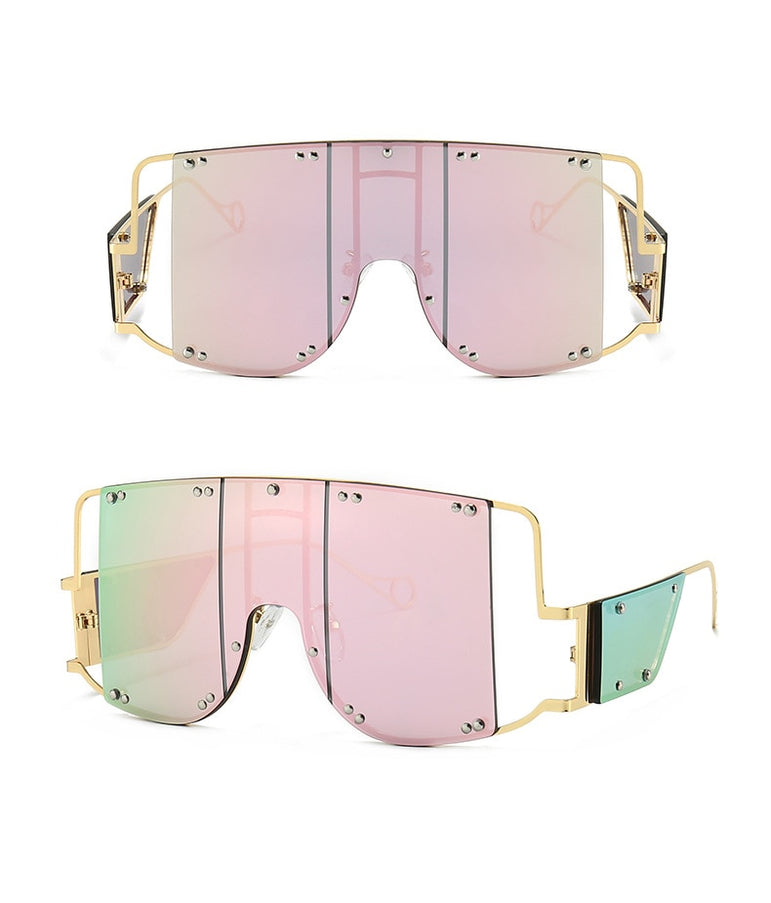 Luxury Rihanna Square Oversized Sunglasses