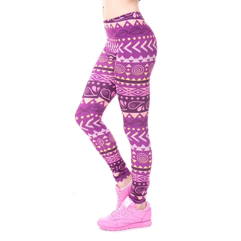 High Waist Round Ombre Legging