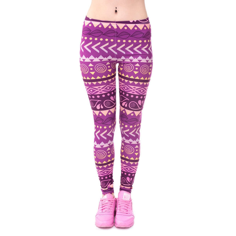 High Waist Round Ombre Legging