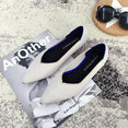 Pointed Breathable Flat Shoes