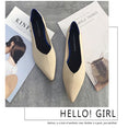 Pointed Breathable Flat Shoes