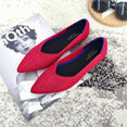 Pointed Breathable Flat Shoes