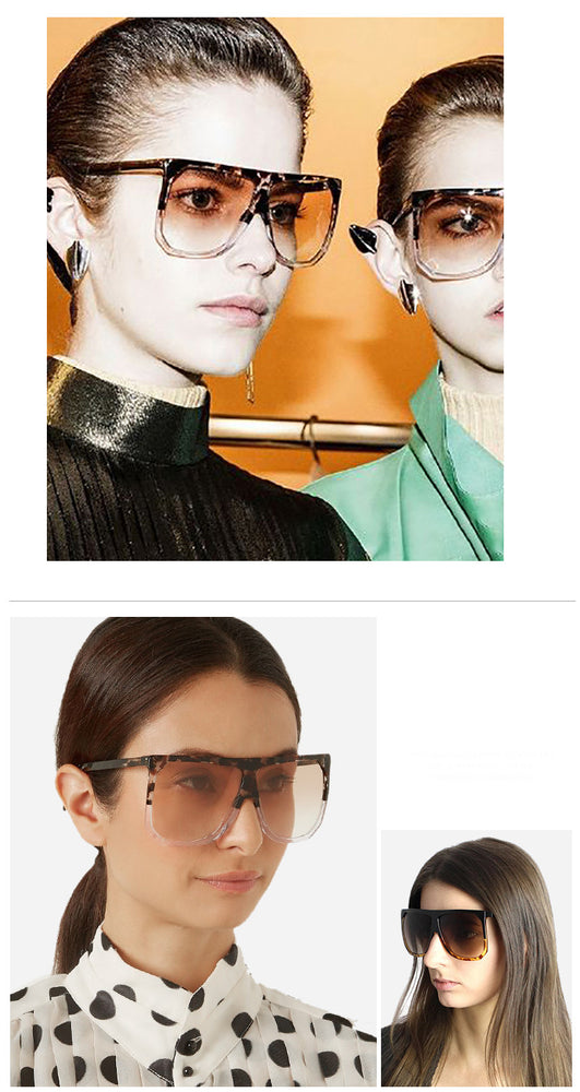 Oversized Square Shades Sunglasses