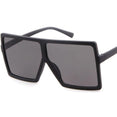 Big Square Frame Flat Oversized Sunglasses