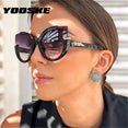 Gradient Lens Shades Cat Eye Sunglasses