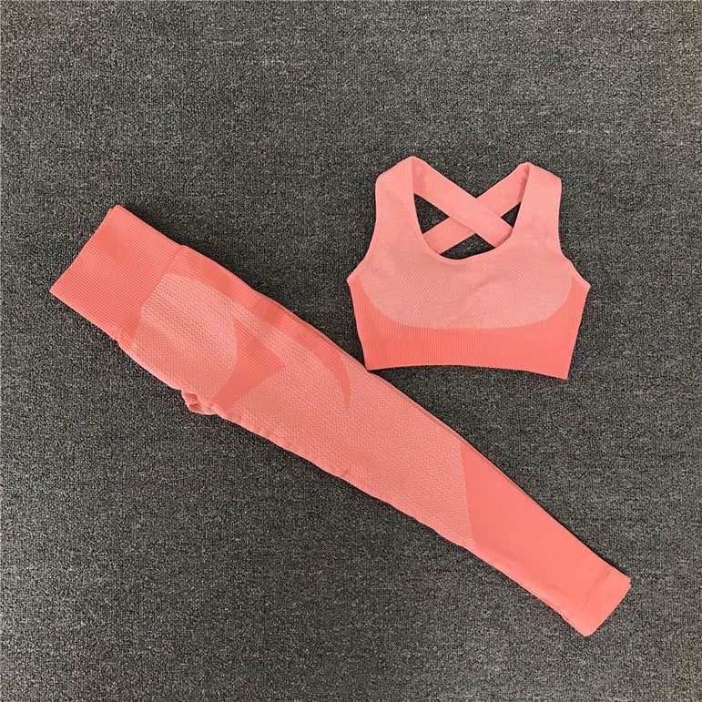 Thickness Gym Running Seamless Yoga Suit