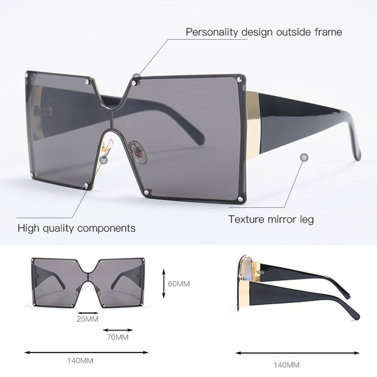 Square Shades Vintage Sunglasses