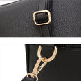 Leather Fair Ball Tassel Handbag f