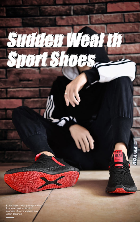 Casual Shoes Flyknit Breathable Sneakers