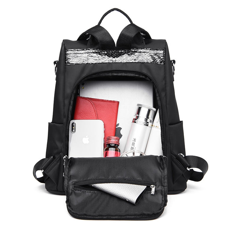 Anti theft Oxfordٍٍٍ Style Mochila Backpack