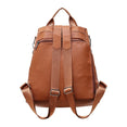 Women Leather Anti theft Backpack