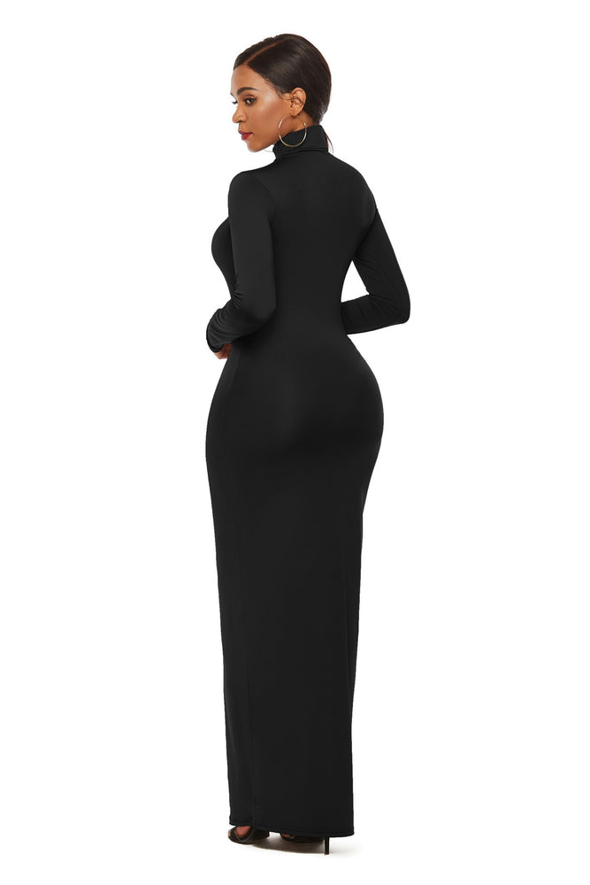 Long Sleeve Women High Stretchy Bodycon Dress