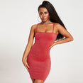 Thin Shoulder Strap Nightclub Mini Dress