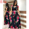 Elegant Bohmia Flower Print Women Dress