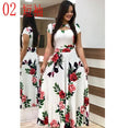 Elegant Bohmia Flower Print Women Dress