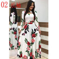 Elegant Bohmia Flower Print Women Dress