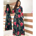 Elegant Bohmia Flower Print Women Dress