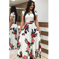 Elegant Bohmia Flower Print Women Dress